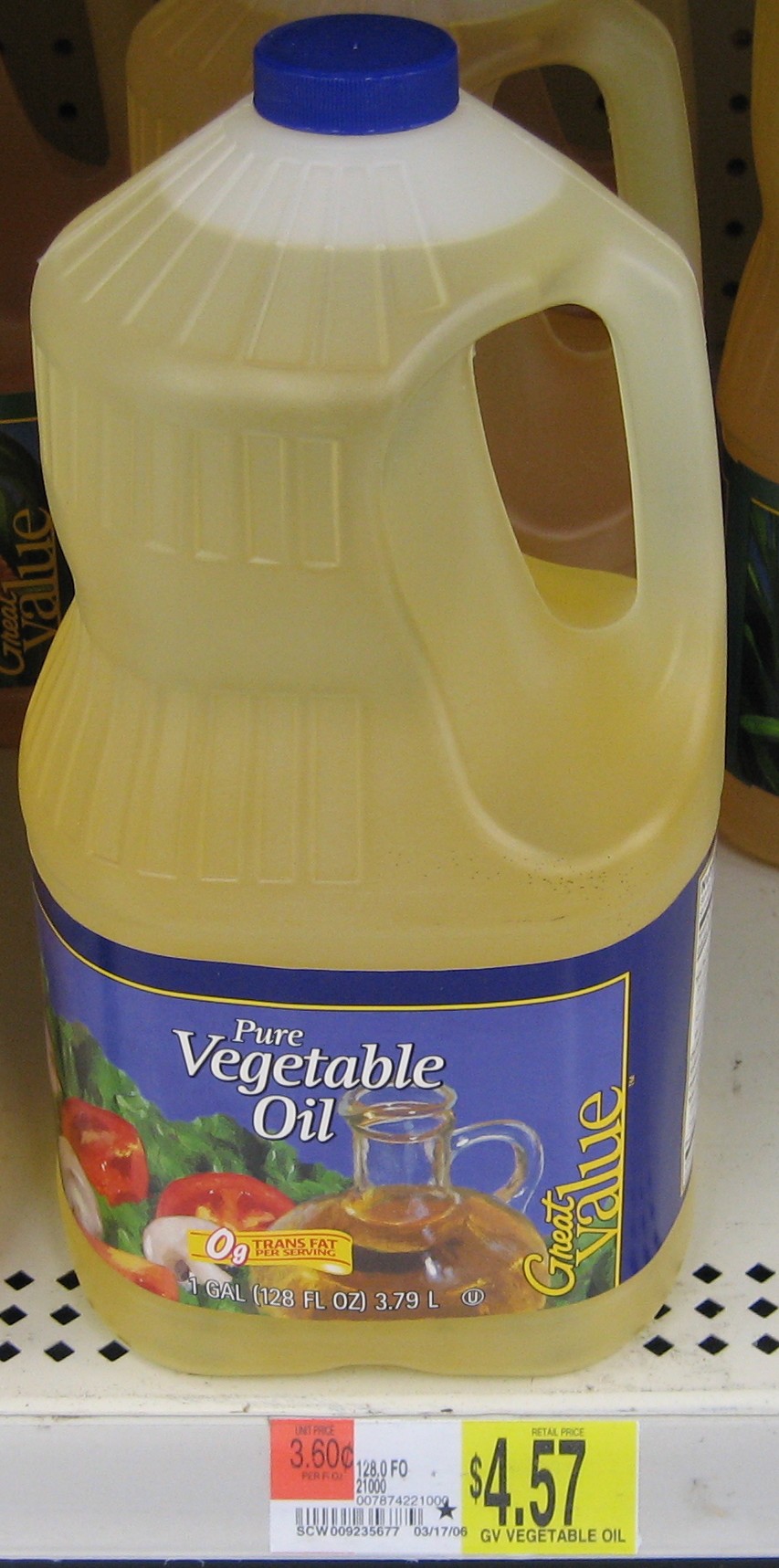 How Much Does a Gallon of Vegetable Oil Weigh?